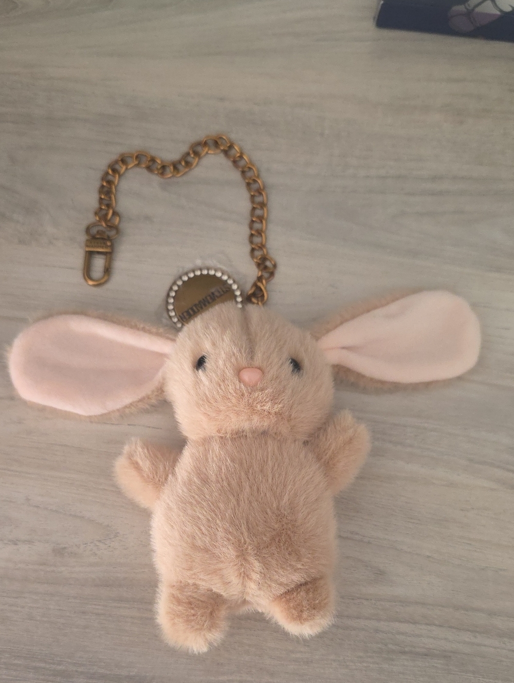 Plush Bunny Keychain Bag Charm